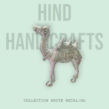 Camel in White Metal 