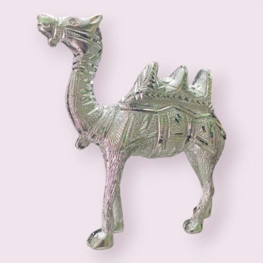 Camel in White Metal 