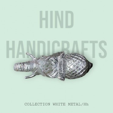 Elephant in White Metal 