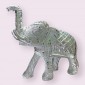 Elephant in White Metal 